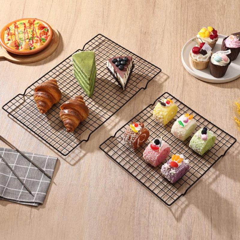 Kitchen Baking Pans - Paslanmaz Çelik Ekmek Bisküvi Kek Soğutma
