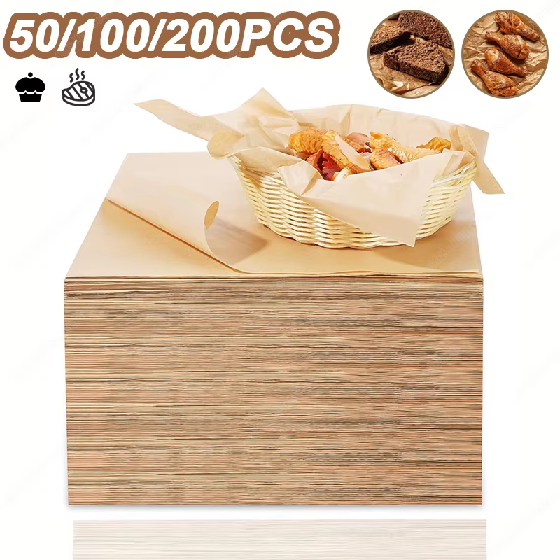 Kitchen Baking Mat - 50/100/200 adet pişirme kağıdı parşömen fırın