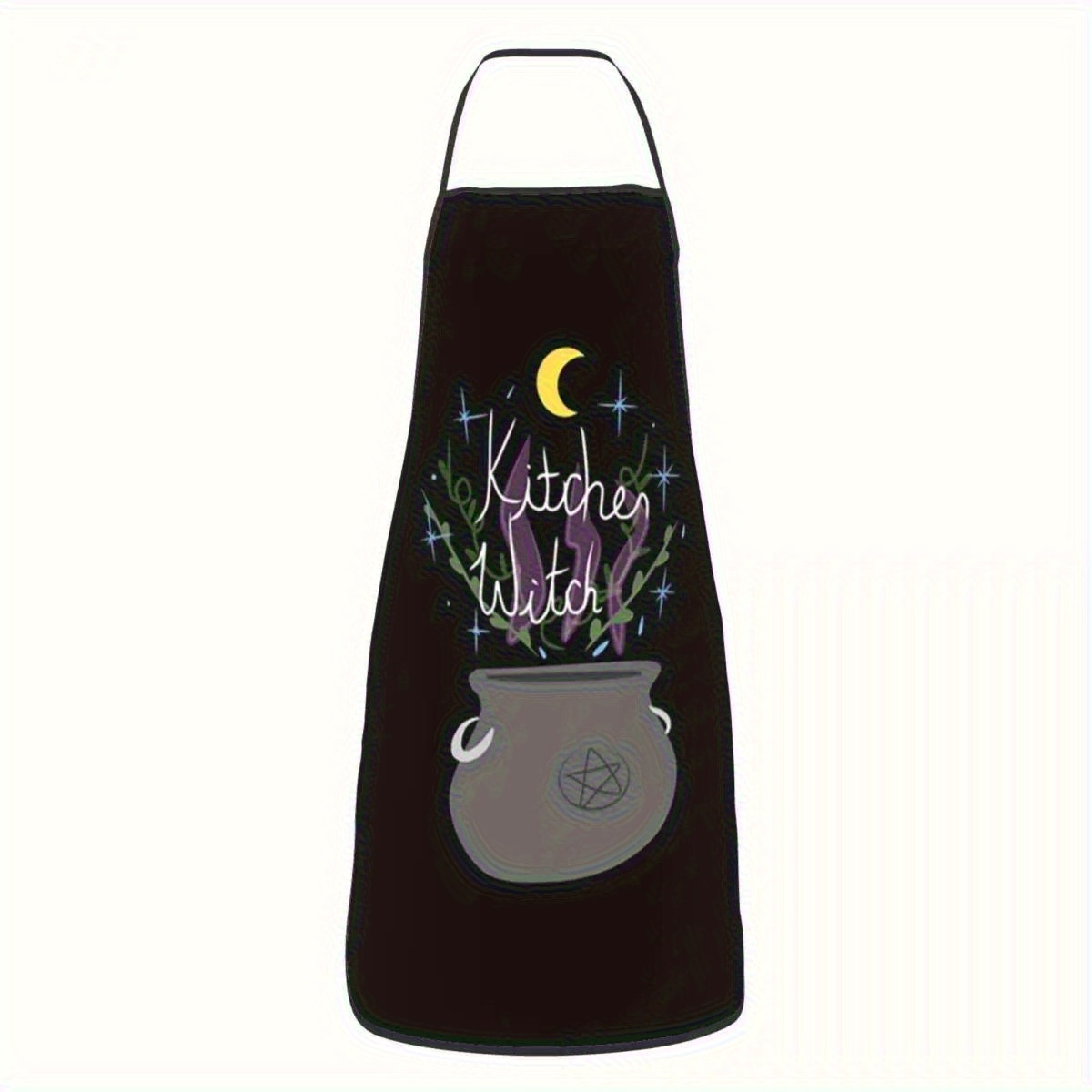 Kitchen Witch Baking - 1 adet Cadı Mutfak Önlüğü Kazanlı,