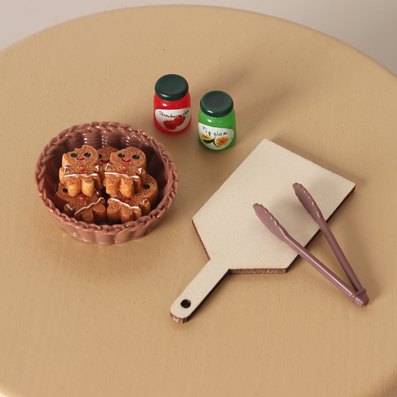 Baking Kitchen Layout - 1:12 Zencefilli Kurabiye Adamı Yemek Oyun