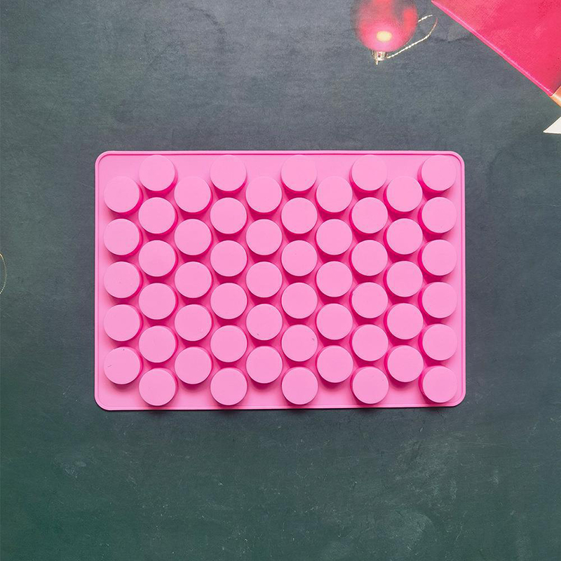 Kitchen Baking Pans - Silindir Şeklinde Silikon Kalıp Sabun Kalıbı