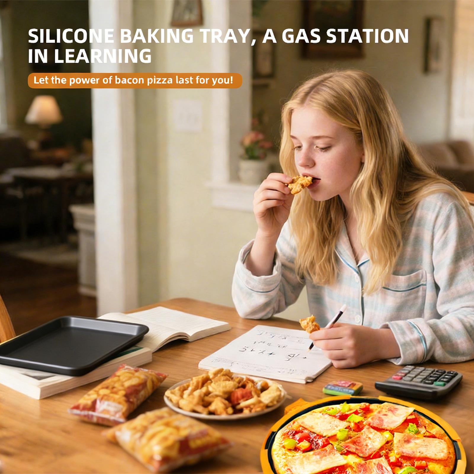 Kitchen Baking Pans - Mikrodalga Izgara Tavası Hızlı Isınan Pizza