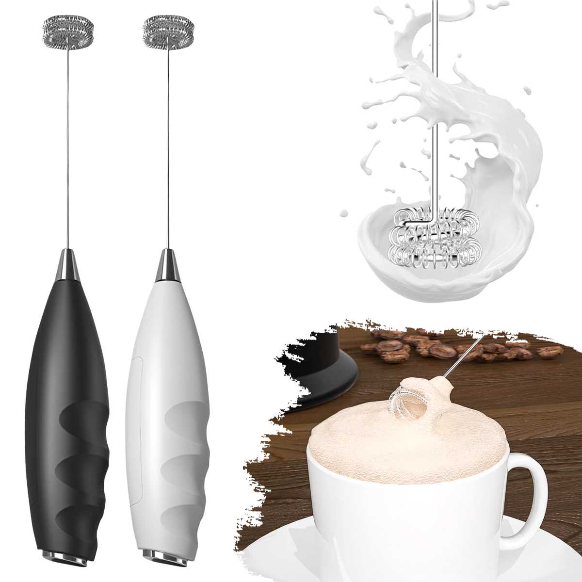 Kitchen Baking Appliances - Kahve Elektrikli Süt Köpürtücü Elektrikli Çırpıcı