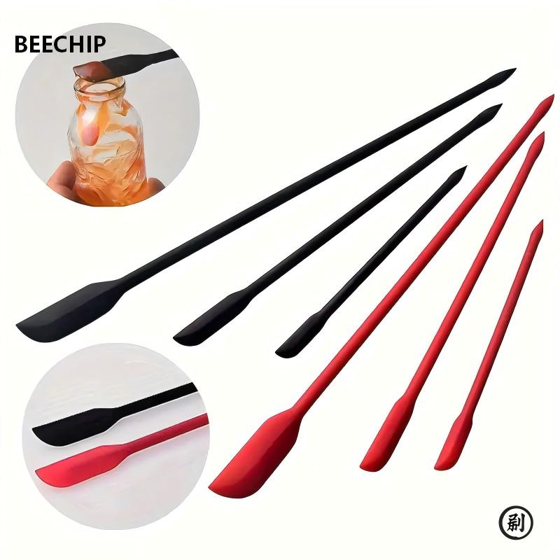 Kitchen Baking Appliances - 3 Parçalı Mini Silikon Spatula Seti