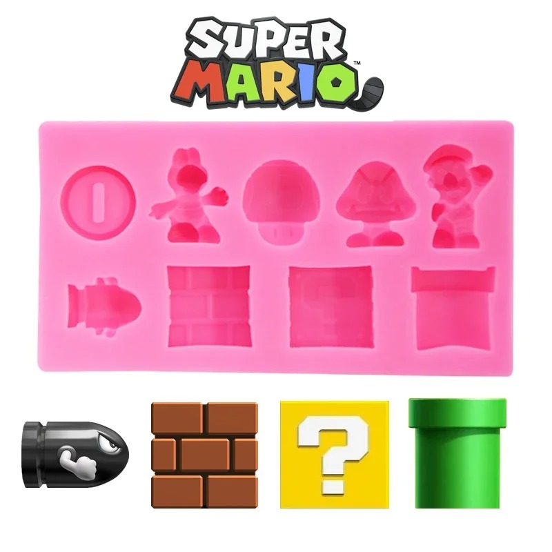 Kitchen Baking Gadgets - 3D Süper Mario Bros Kek Kalıbı