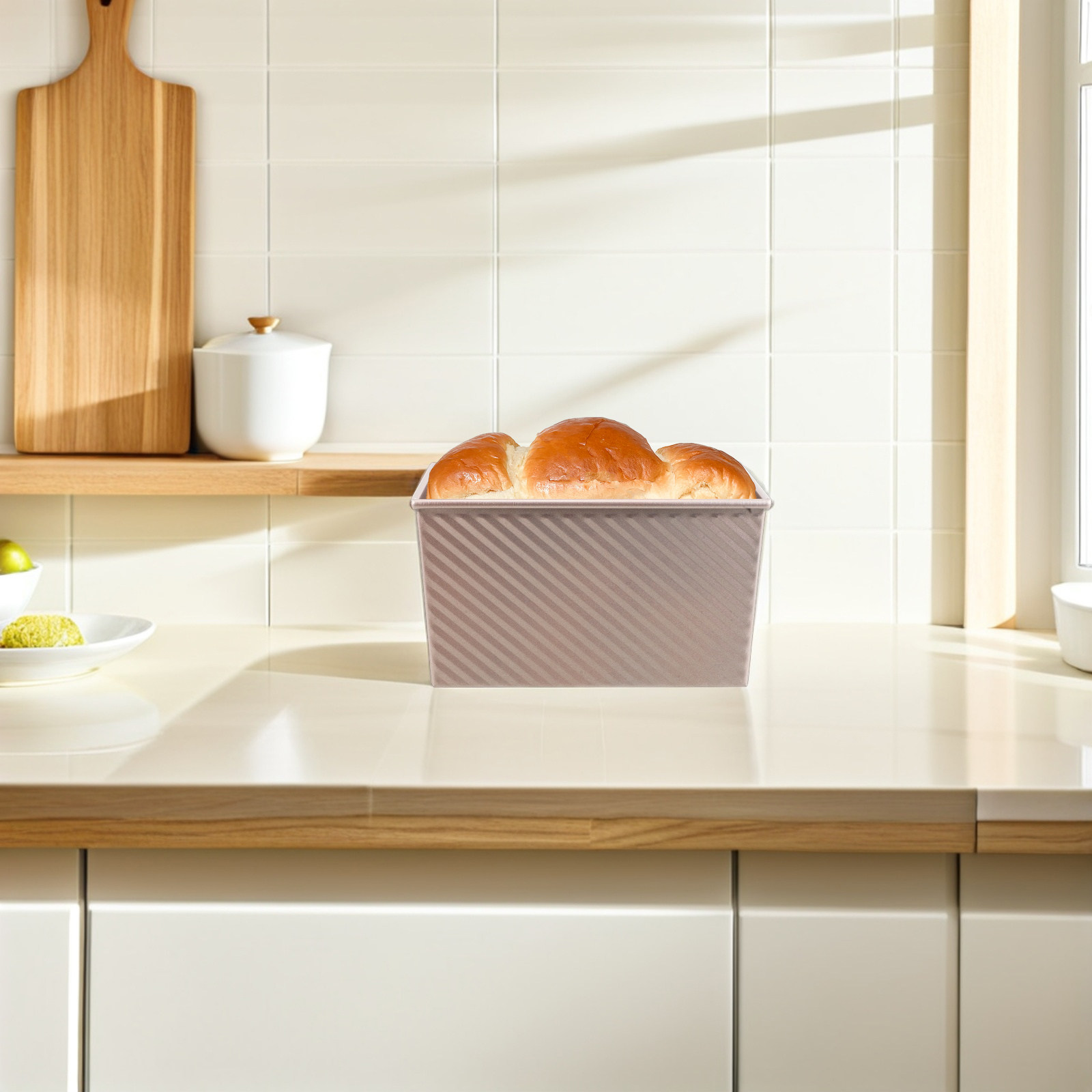 Kitchen Baking Pans - Yapışmaz Dikdörtgen Tost Tavası Karbon Çelik