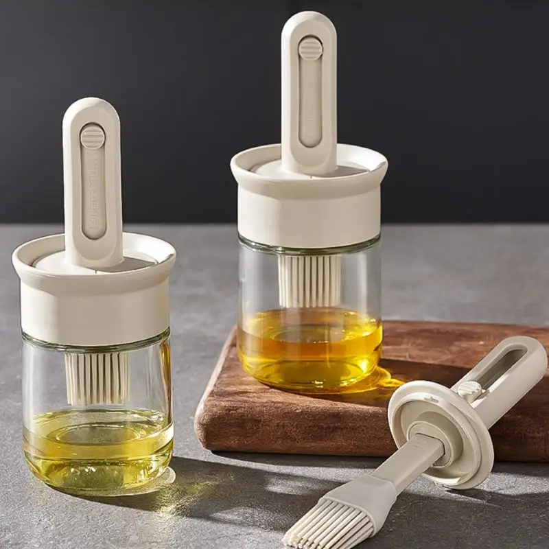 Kitchen Baking Brush - 1 adet yağ dağıtıcı şişe BPA