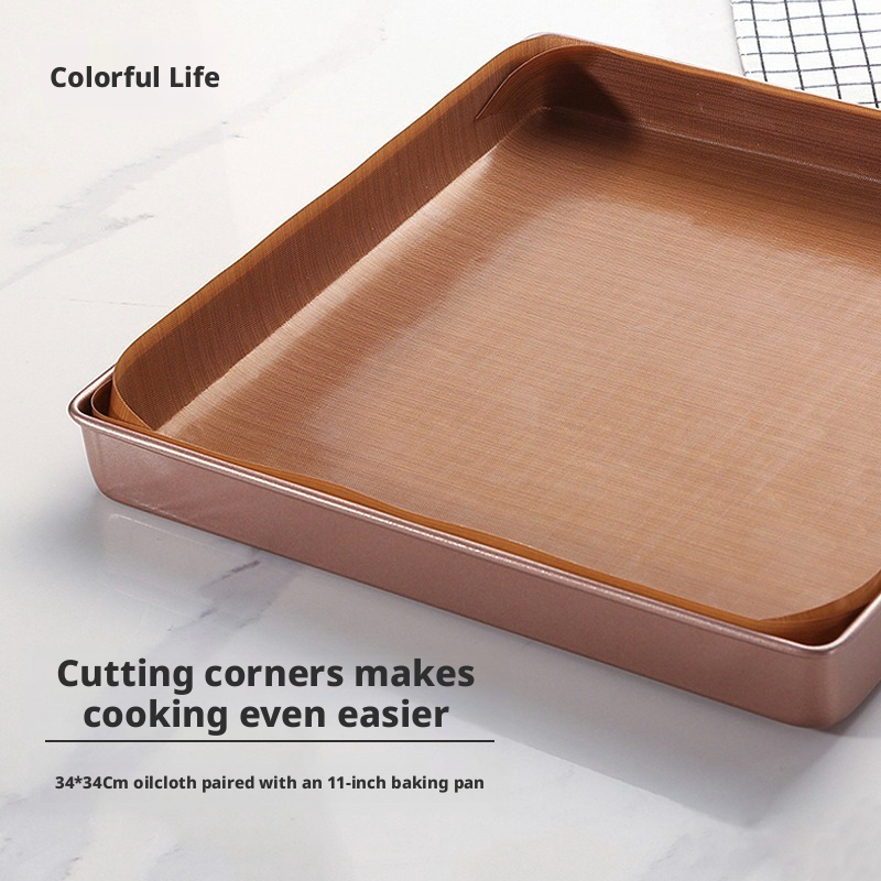 Kitchen Baking Cloth - Yüksek Sıcaklığa Dayanıklı Pişirme Yağı Bezi,