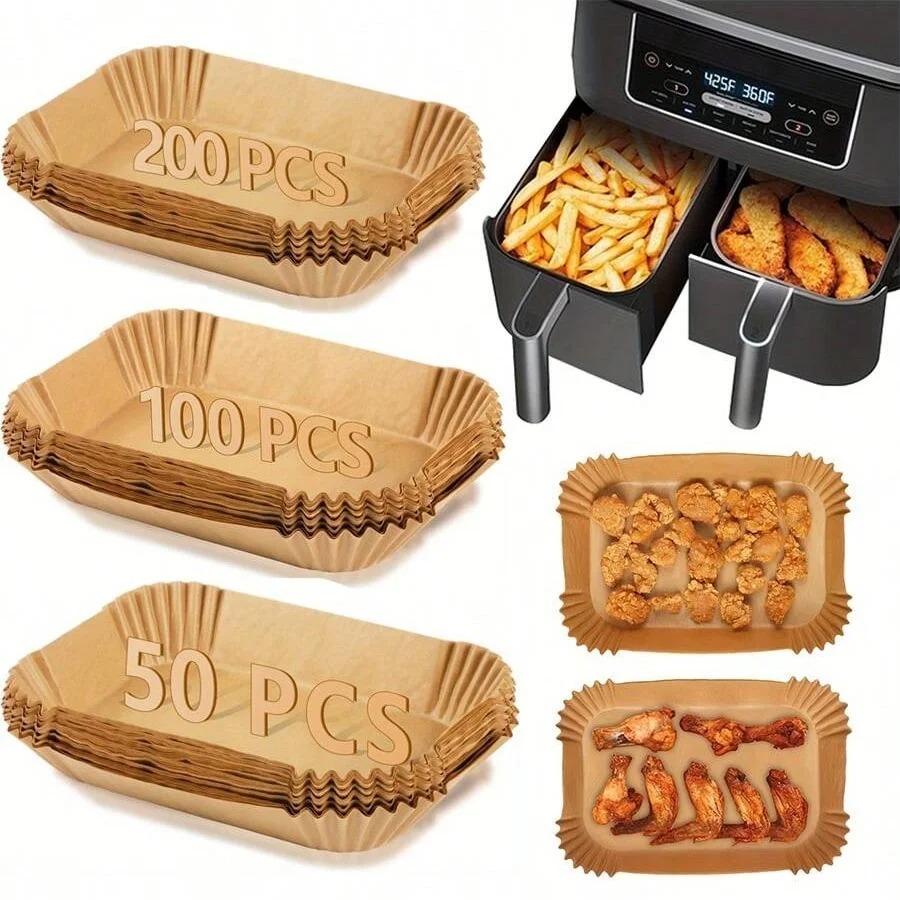 Kitchen Baking Paper - Hava Fritözü Kağıt Kaplamaları Tek Kullanımlık