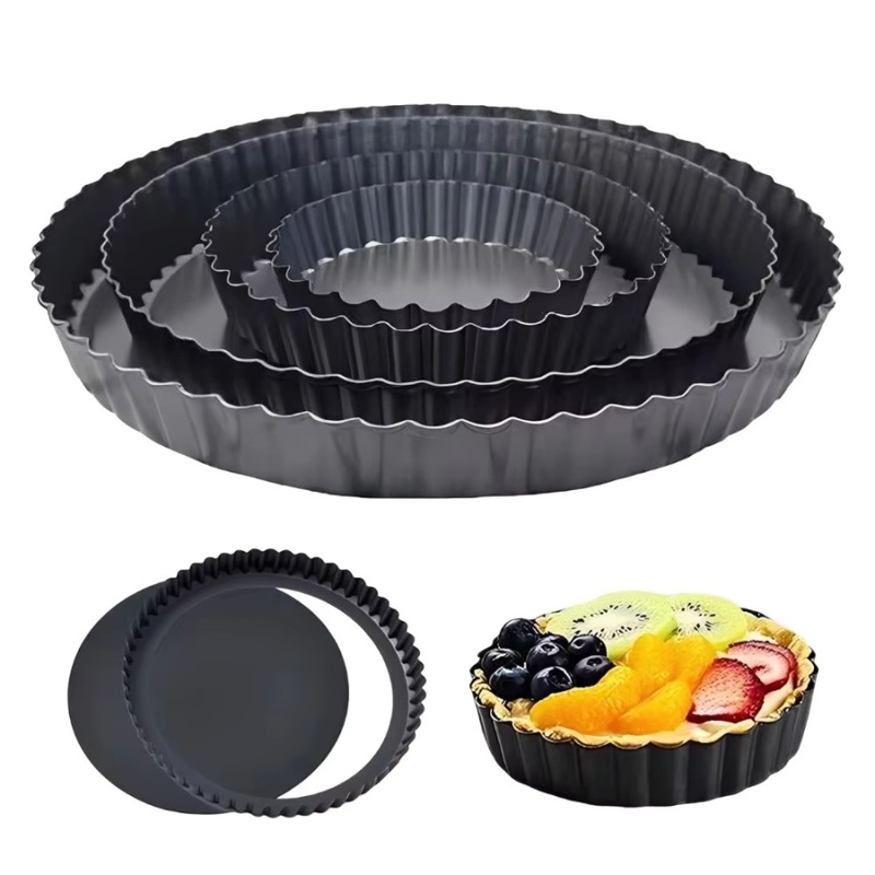 Kitchen Baking Items - 1 adet çıkarılabilir alt yuvalı tart