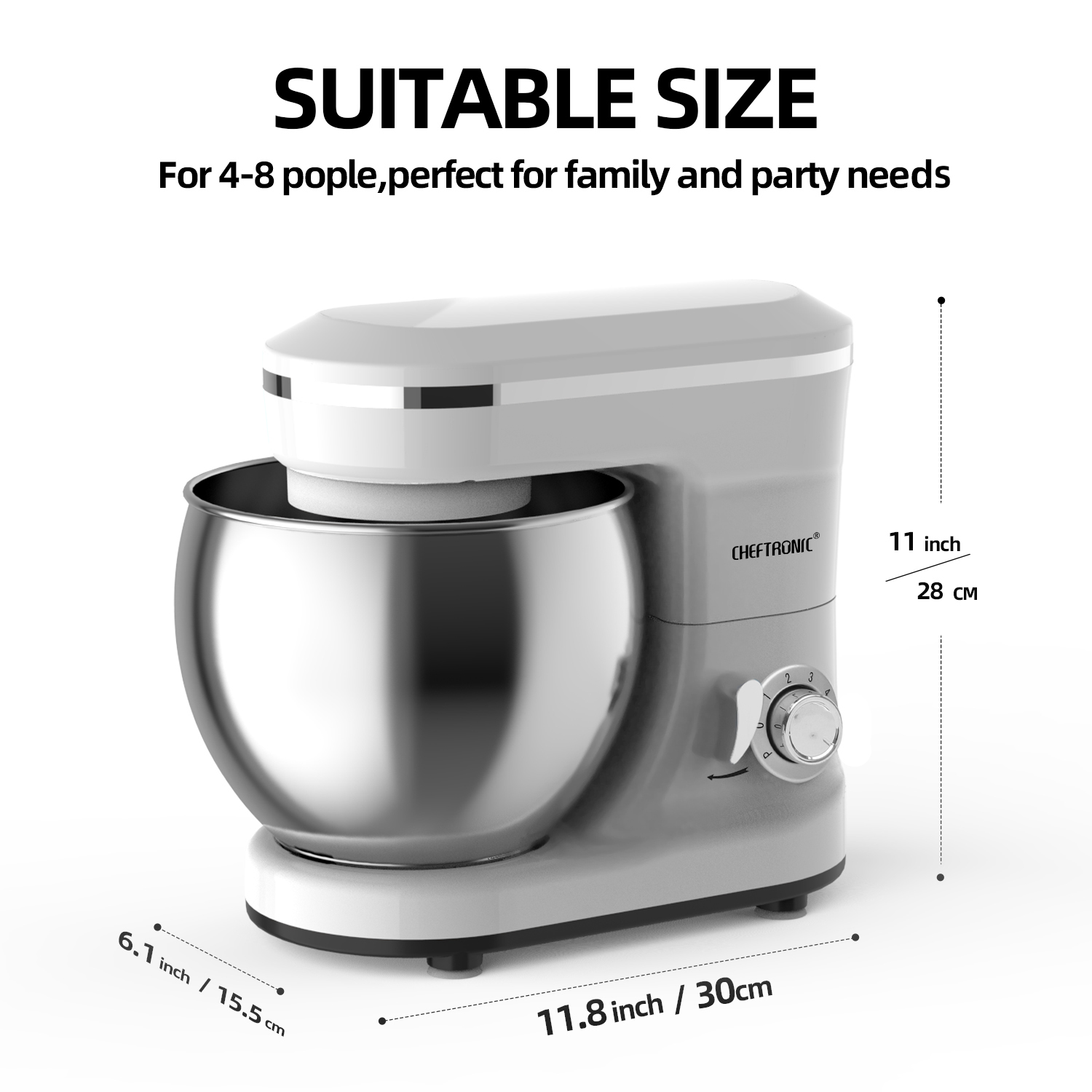 5L Çok Fonksiyonlu Elektrikli  - Kitchen Robot Baking incelemesi ve fiyatı
