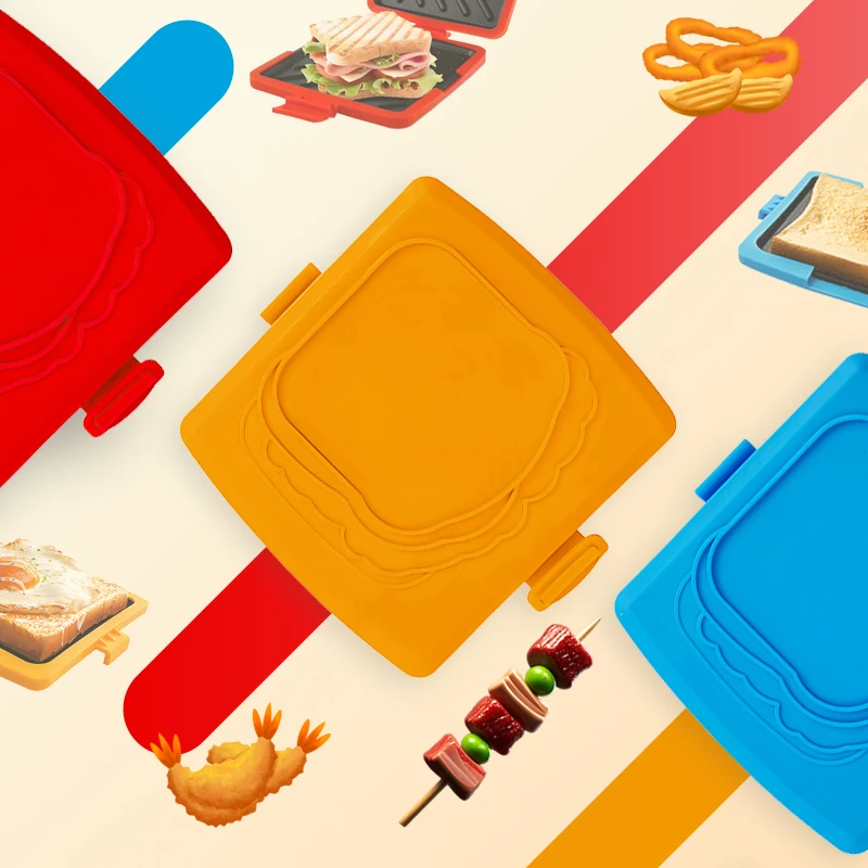 3'lü Paket Gıda Sınıfı Sandviç - Kitchen Baking Gadgets incelemesi ve fiyatı