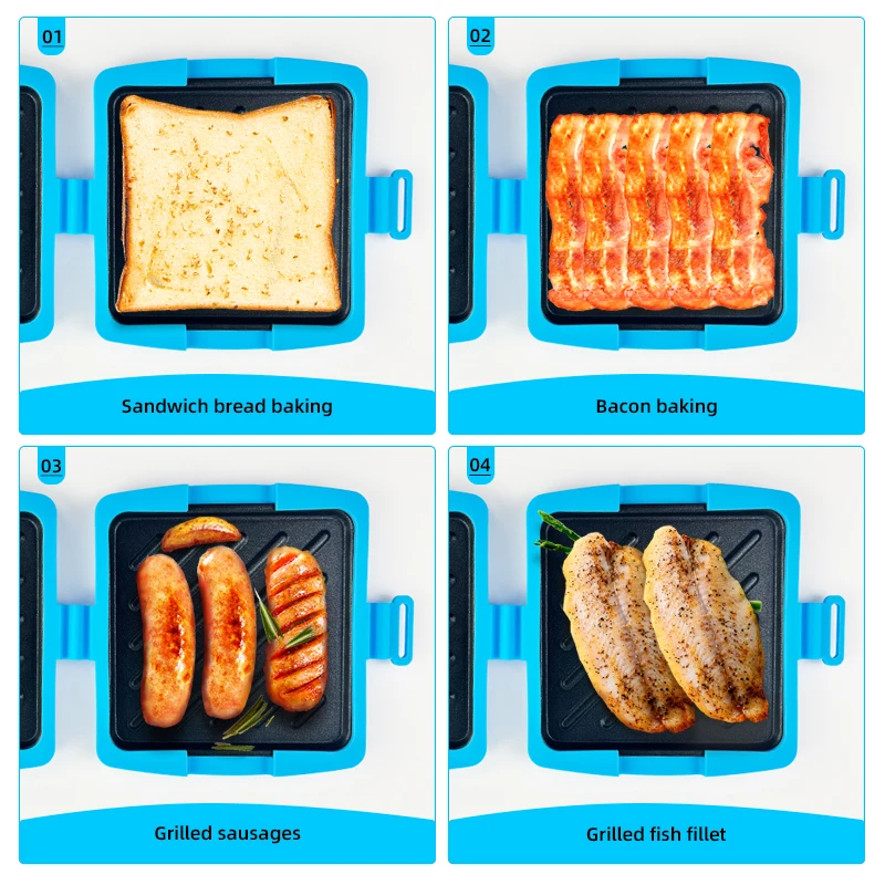 3'lü Paket Gıda Sınıfı Sandviç - Kitchen Baking Gadgets incelemesi ve fiyatı