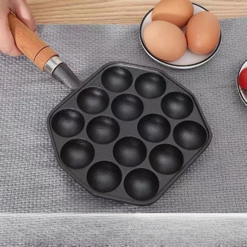Pişirme Takoyaki Pan 14 delik  - Kitchen Baking Brush incelemesi ve fiyatı