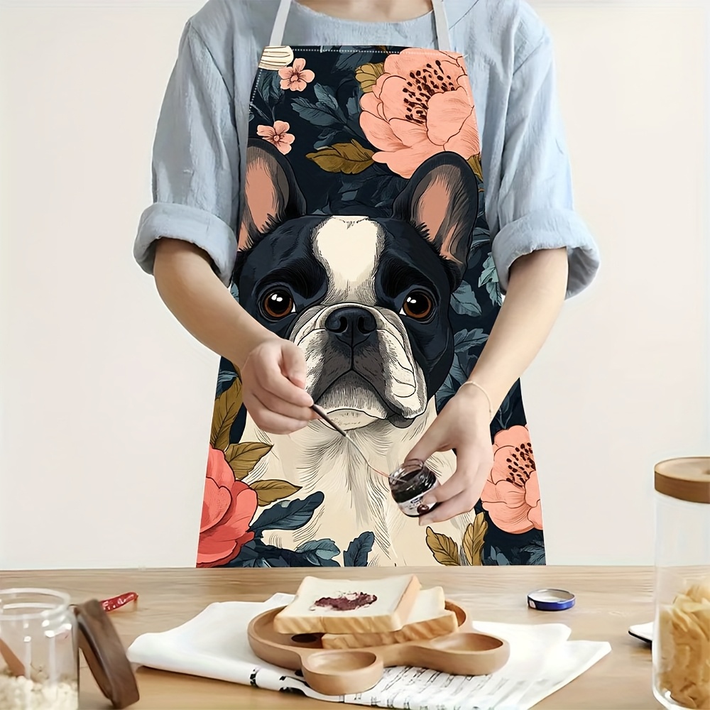 Fransız Bulldog Çiçek Desenli  - Kitchen Baking Ideas incelemesi ve fiyatı