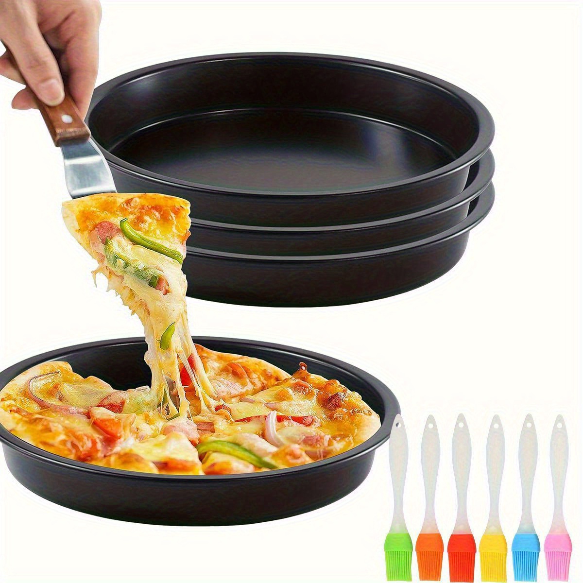 6/8/9/10 inç Yapışmaz Pizza Te - Kitchen Baking Brush incelemesi ve fiyatı