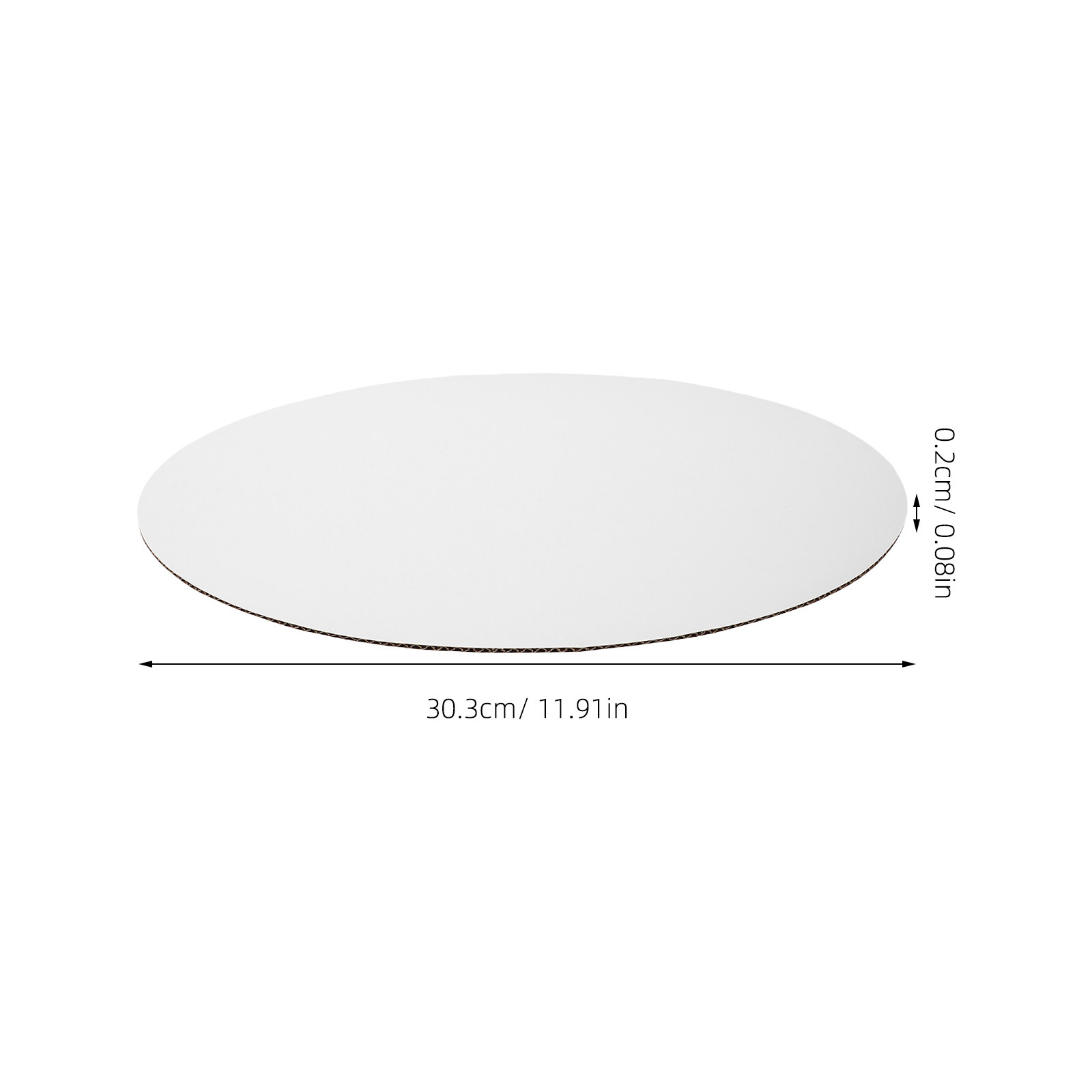 25 adet beyaz kek tahtası yuva - Cake Board Round incelemesi ve fiyatı