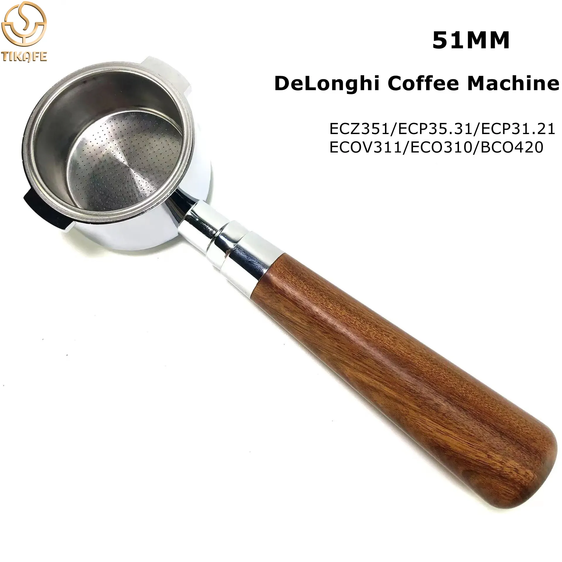 51mm Dipsiz Portafilter Çıplak - Delonghi Espresso Ecp3420 incelemesi ve fiyatı