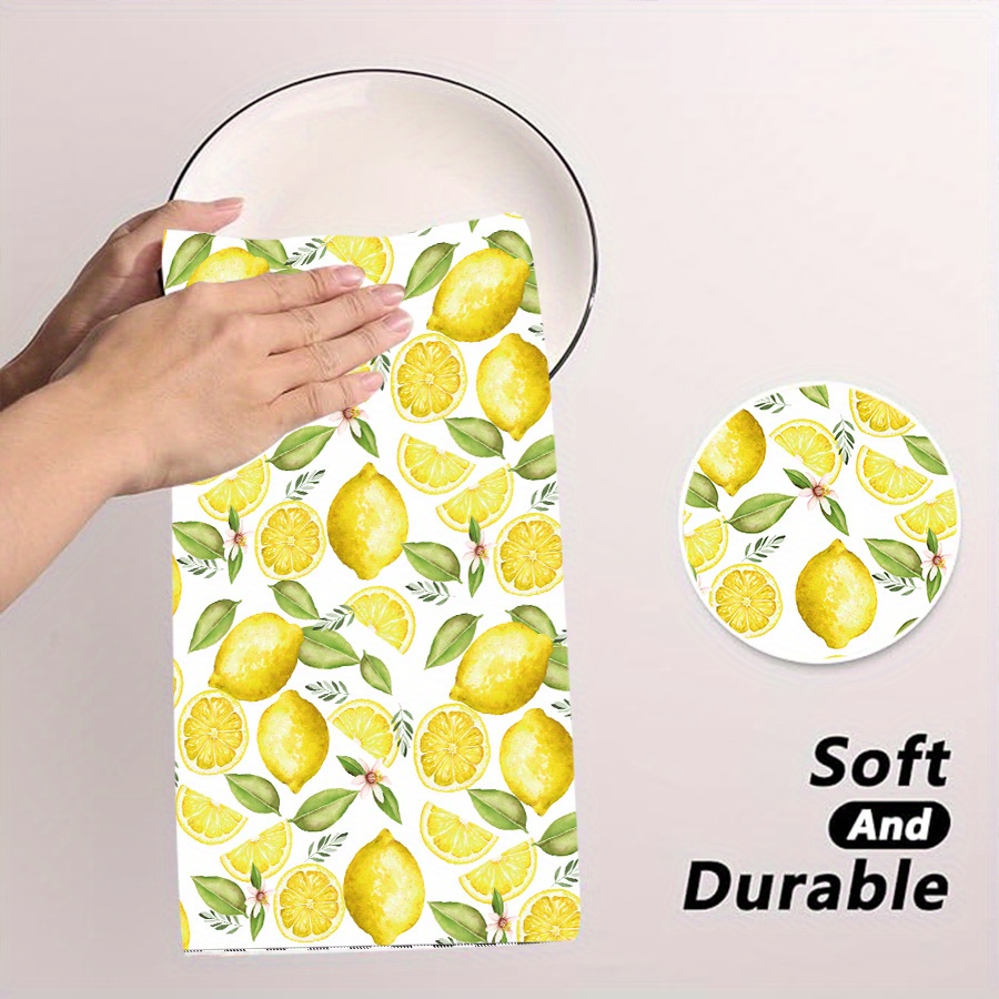 2 Adet, Limon Çelenkli Mutfak  - Kitchen Baking Cloth incelemesi ve fiyatı