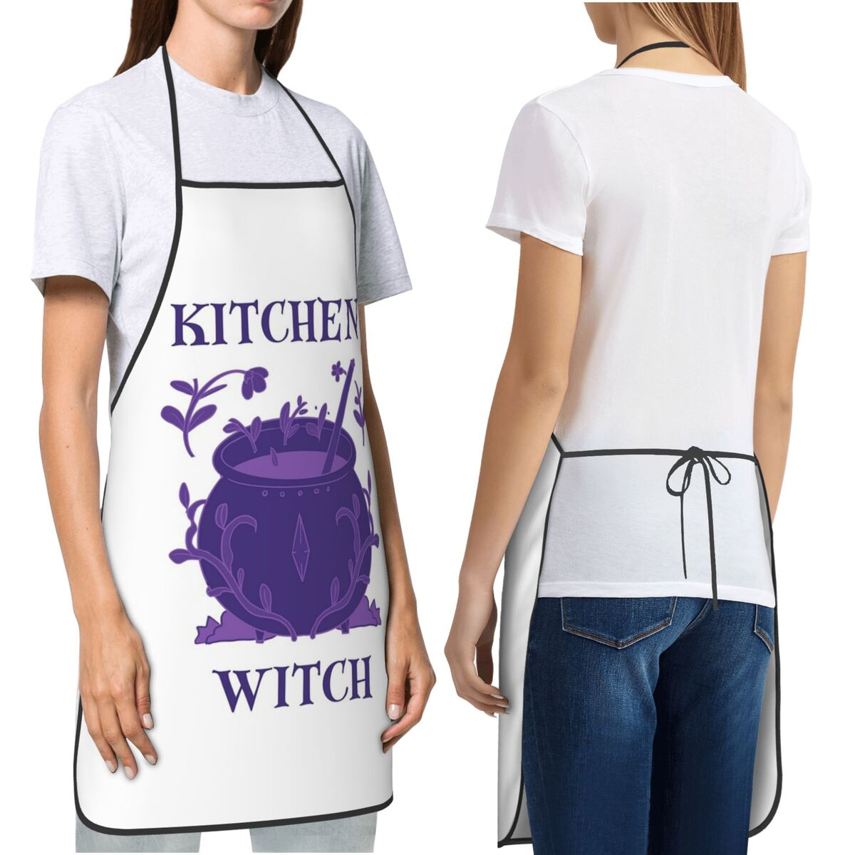 Mutfak Cadısı Mor Kazan Önlükl - Kitchen Witch Baking incelemesi ve fiyatı
