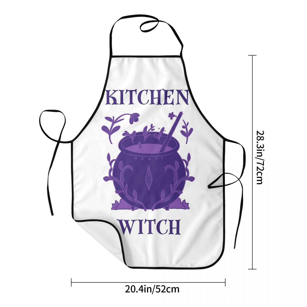 Mutfak Cadısı Mor Kazan Önlükl - Kitchen Witch Baking incelemesi ve fiyatı