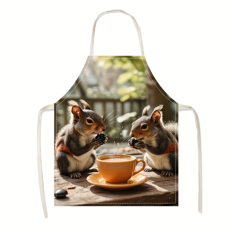 Keten Önlük Sincap Kahve Sahne - Kitchen Baking Ideas incelemesi ve fiyatı