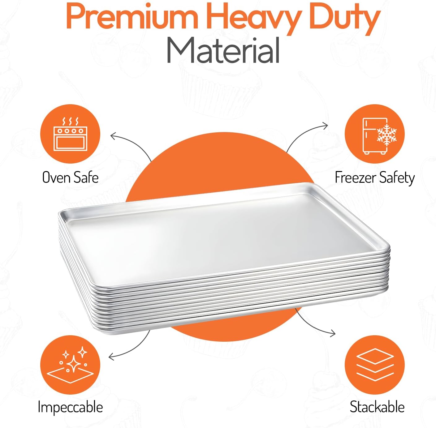 Tam Boy Ticari Alüminyum Fırın - Kitchen Baking Trays incelemesi ve fiyatı