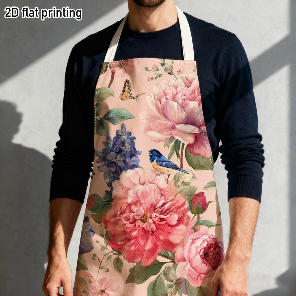 1 adet güzel çiçek kuş önlüğü  - Kitchen Baking Ideas incelemesi ve fiyatı