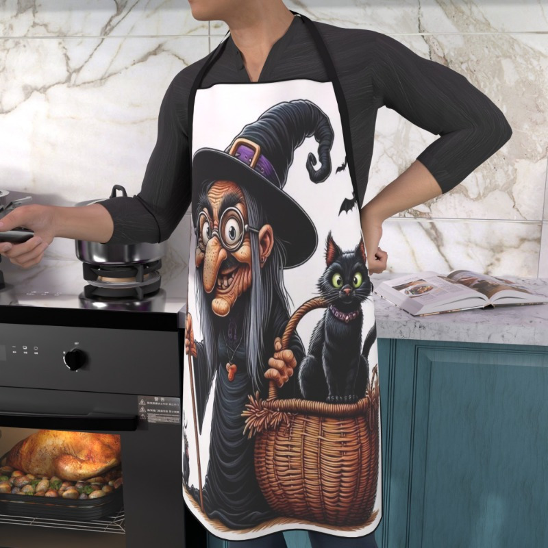 1 adet Cadı ve Kara Kedi Temal - Kitchen Witch Baking incelemesi ve fiyatı