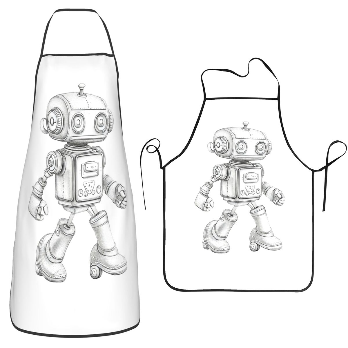 Retro Eskiz Robot Mekanik Çeki - Kitchen Robot Baking incelemesi ve fiyatı