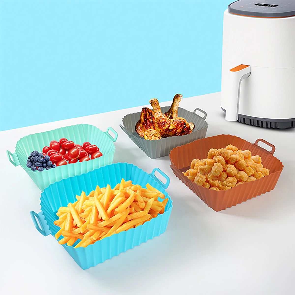 Silikon Fritöz Kalıbı Hava Fri - Kitchen Baking Pans incelemesi ve fiyatı